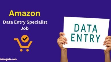 Amzon Data Entry Specialist Job