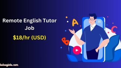 High Paying Remote English Tutor Job