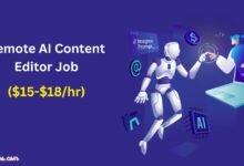 Remote AI Content Editor Job