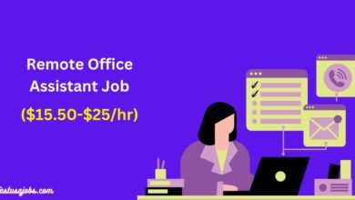 Remote Office Assistant Job