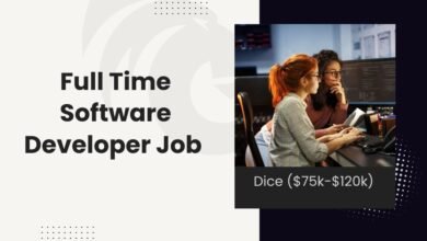 Full Time Software Developer Job