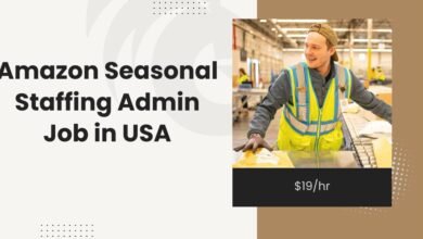 Amazon Seasonal Staffing Admin Job Required in USA 2024