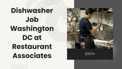 Dishwasher Job Washington DC Restaurant Associates $26hr