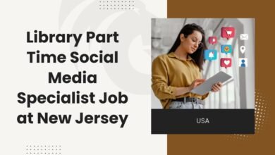 Library Part Time Social Media Specialist Job at New Jersey