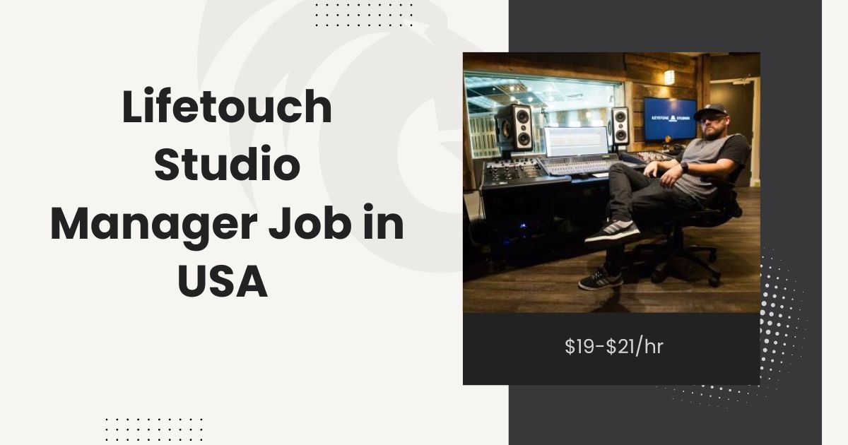 Lifetouch Studio Manager Job in USA (Full-Time): $19-$21/hr