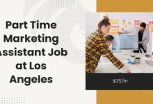 Part Time Marketing Assistant Job at Los Angeles - $25hr