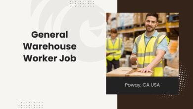 General Warehouse Worker Job in California USA at Best Buy