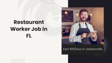 Restaurant Worker Job in FL: Earn $15/hour in Jacksonville