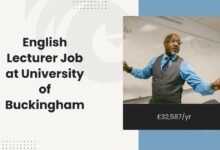 English Lecturer Job at University of Buckingham £32,587yr